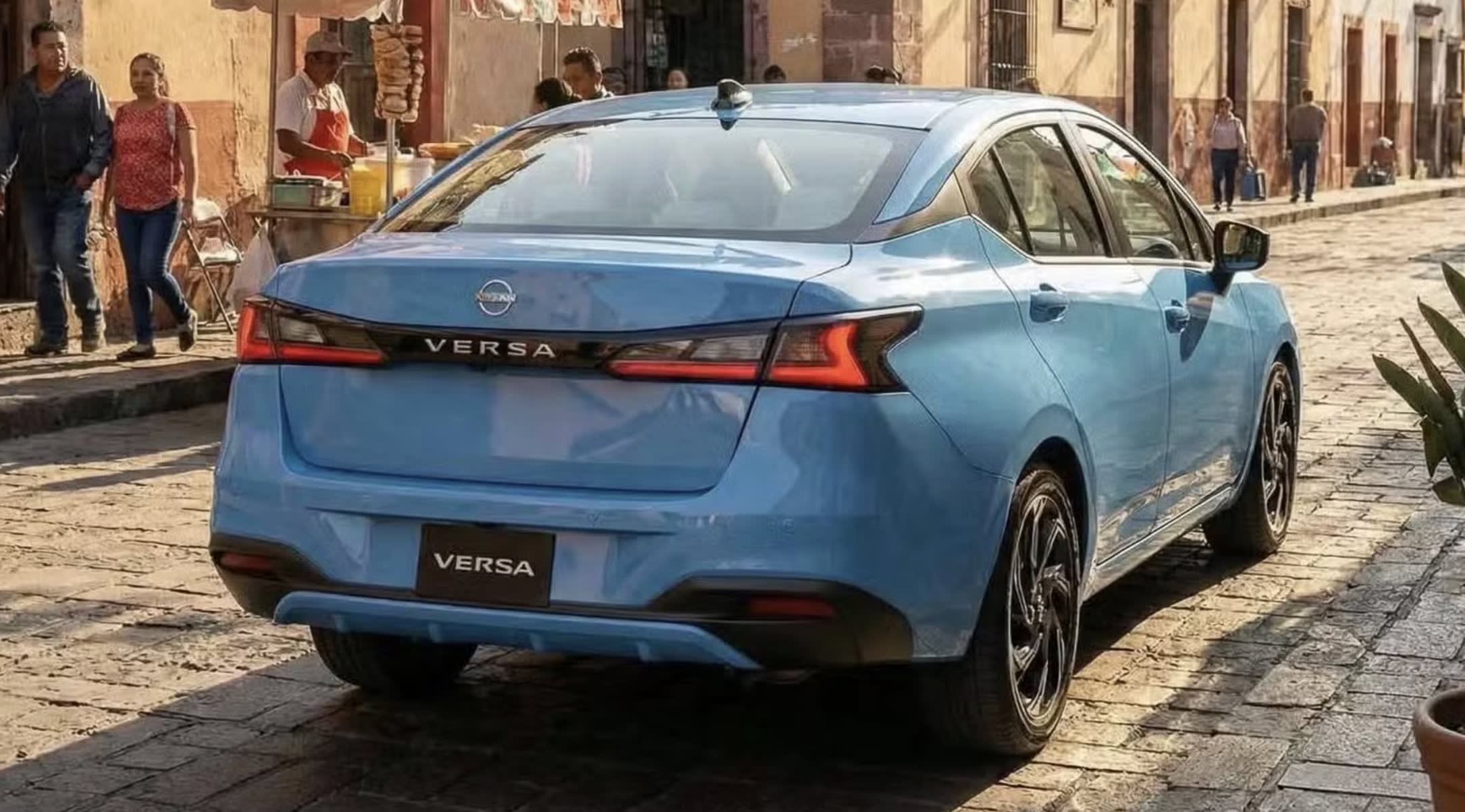 Versa 2026 — hình ảnh từ Nissan Mexico.
